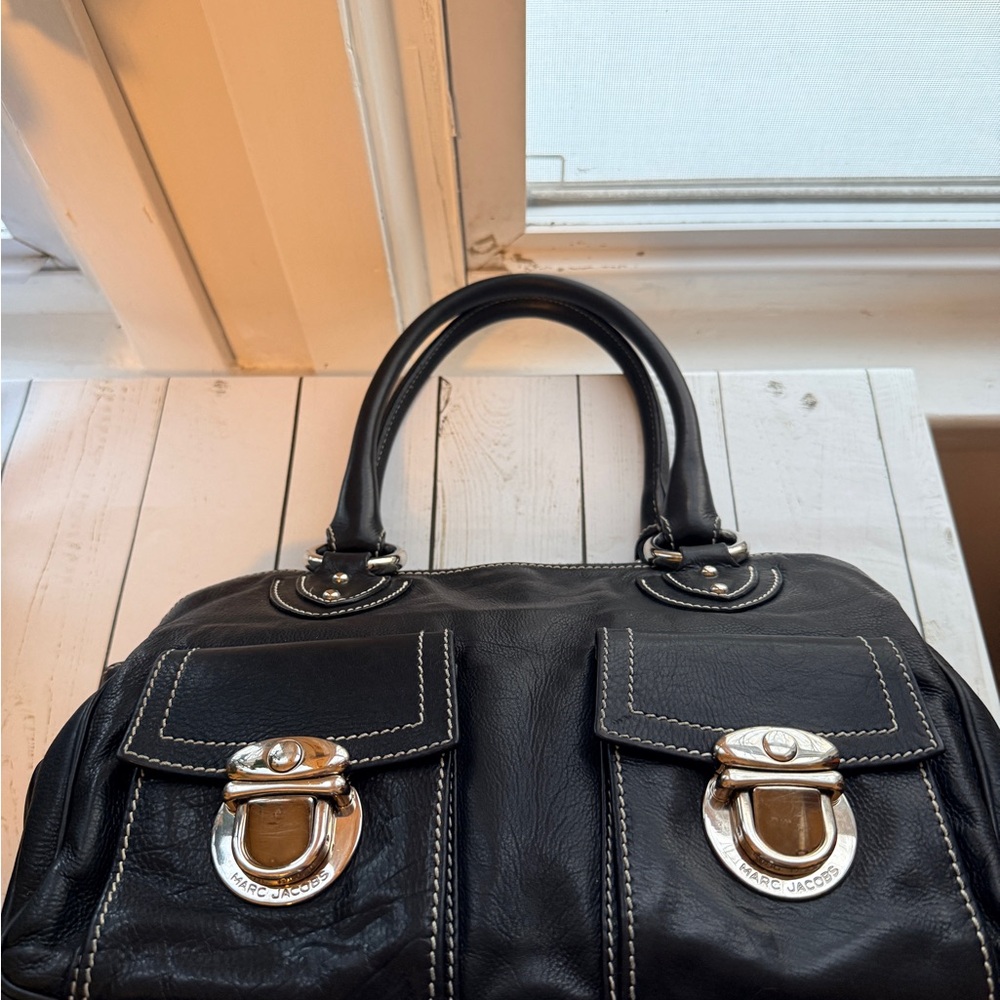 Marc Jacobs | Black Vintage Blake Shoulder Bag, Made in Italy - Picture 3 of 16